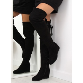 Bottines compensées noires 168-139 noir le noir 3