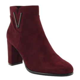 Bottines Sergio Leone 546 bordeaux multicolore 1