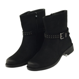 Bottes zippées noires Sergio Leone 500 le noir 5