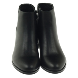 Bottines noires à talons Sergio Leone 542 3