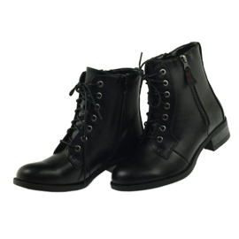 M.Daszyński Trappeurs ouvriers noirs sur la fermeture éclair SA94 6