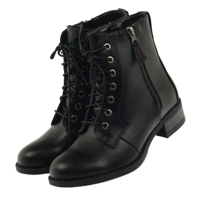 M.Daszyński Trappeurs ouvriers noirs sur la fermeture éclair SA94 5