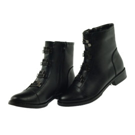 M.Daszyński Bottines noires Jodhpur boots SA62 le noir 5 M.Daszyński Bottines noires Jodhpur boots SA62 le noir 5