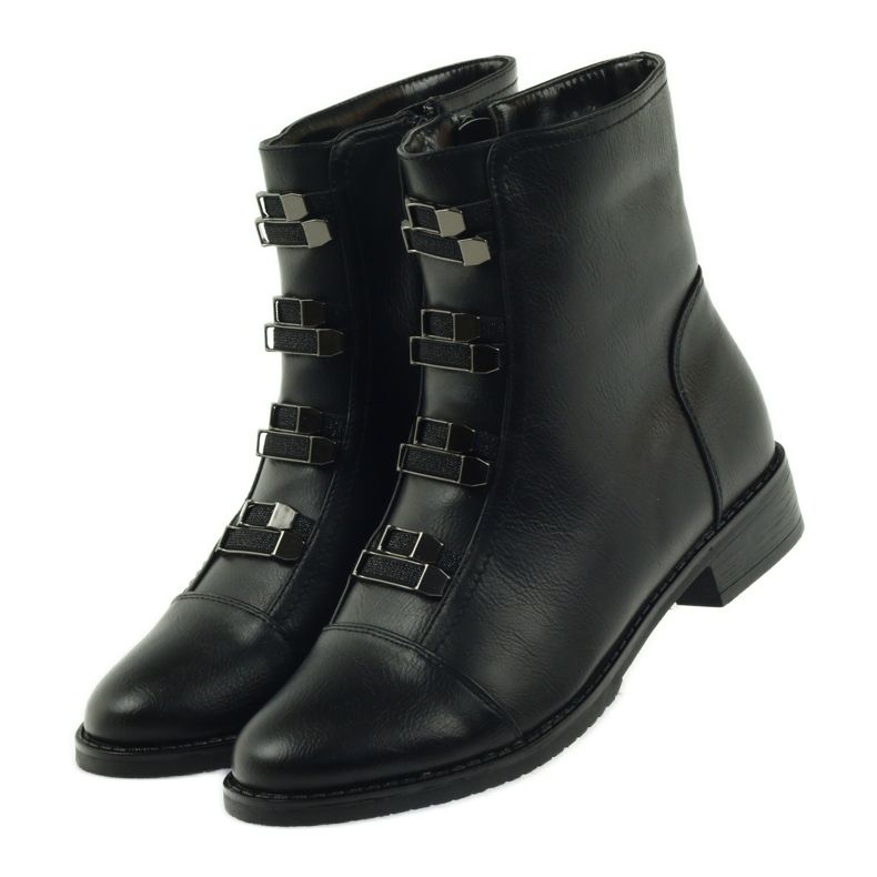 M.Daszyński Bottines noires Jodhpur boots SA62 le noir 4 M.Daszyński Bottines noires Jodhpur boots SA62 le noir 4