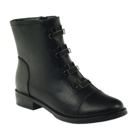 M.Daszyński Bottines noires Jodhpur boots SA62 le noir 1 M.Daszyński Bottines noires Jodhpur boots SA62 le noir 1
