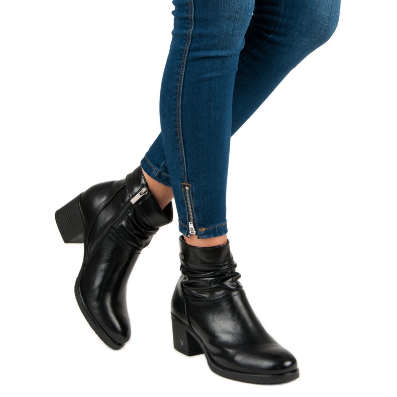 Bottes femme VINCEZA noires le noir 2