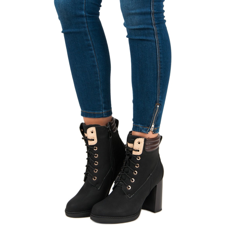 Bello Star Bottes de travail noires 1