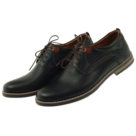 Chaussures homme Riko à lacets 842 noir brun 5