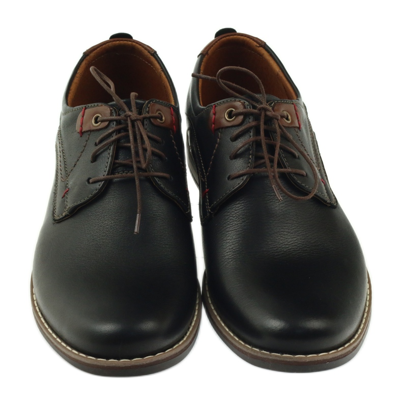 Chaussures homme Riko à lacets 842 le noir brun 3