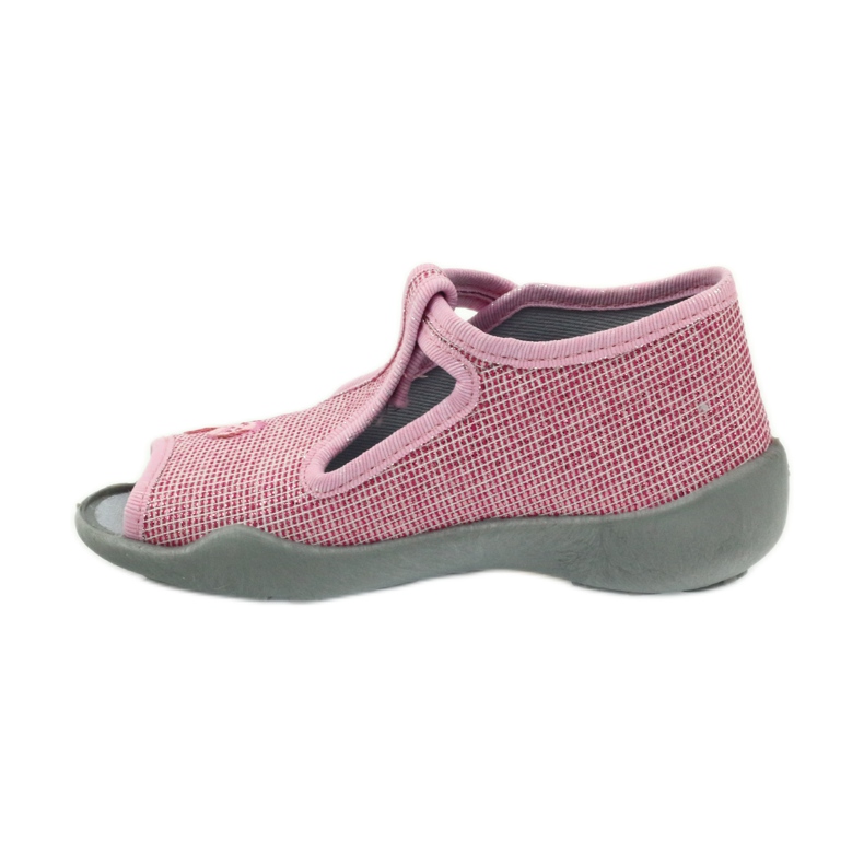 Chaussons nœuds Befado 213P104 rose 2