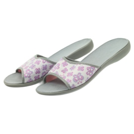 Chaussons Befado 300D041 avec papillons multicolore 4