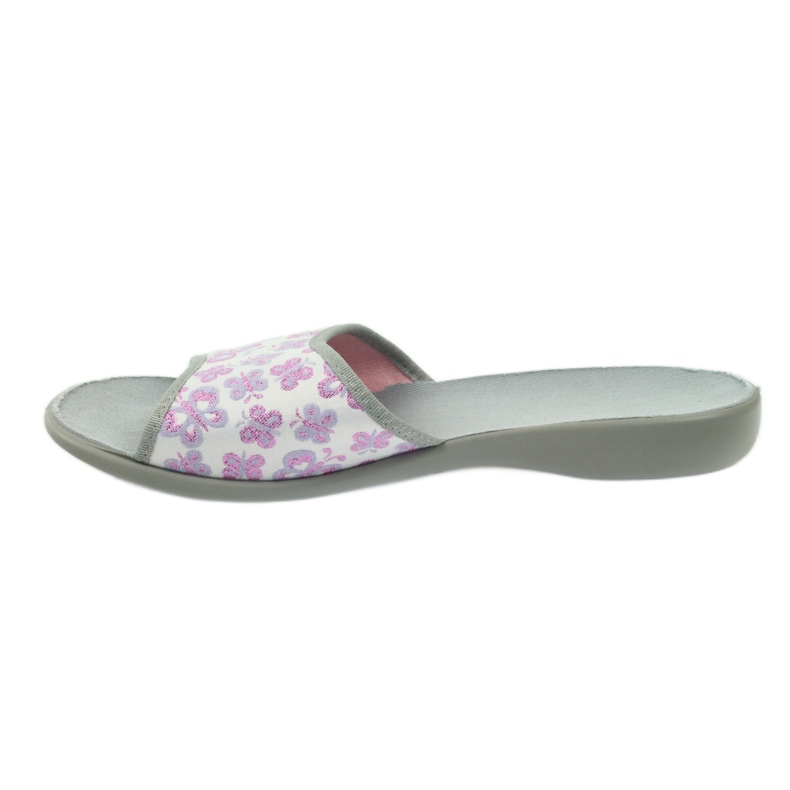 Chaussons Befado 300D041 avec papillons multicolore 2