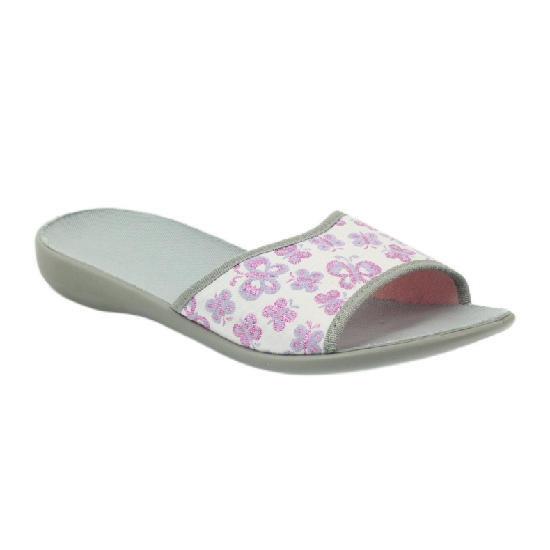 Chaussons Befado 300D041 avec papillons multicolore 1