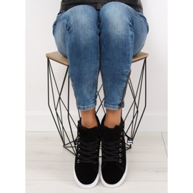 Baskets isolées noires 2018-67 noir 2