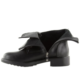 Bottes noires pour femmes CH-3 Noir le noir 1