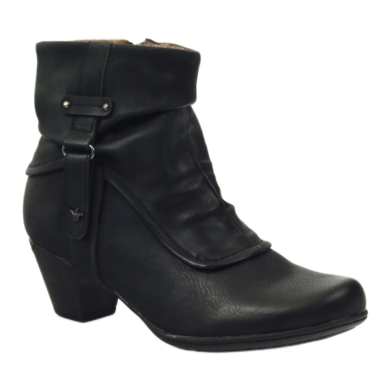 Aloeloe Bottes isolées noires très confortables 1