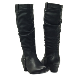 Bottines noires, Aloeloe super confortables le noir 4 Bottines noires, Aloeloe super confortables le noir 4