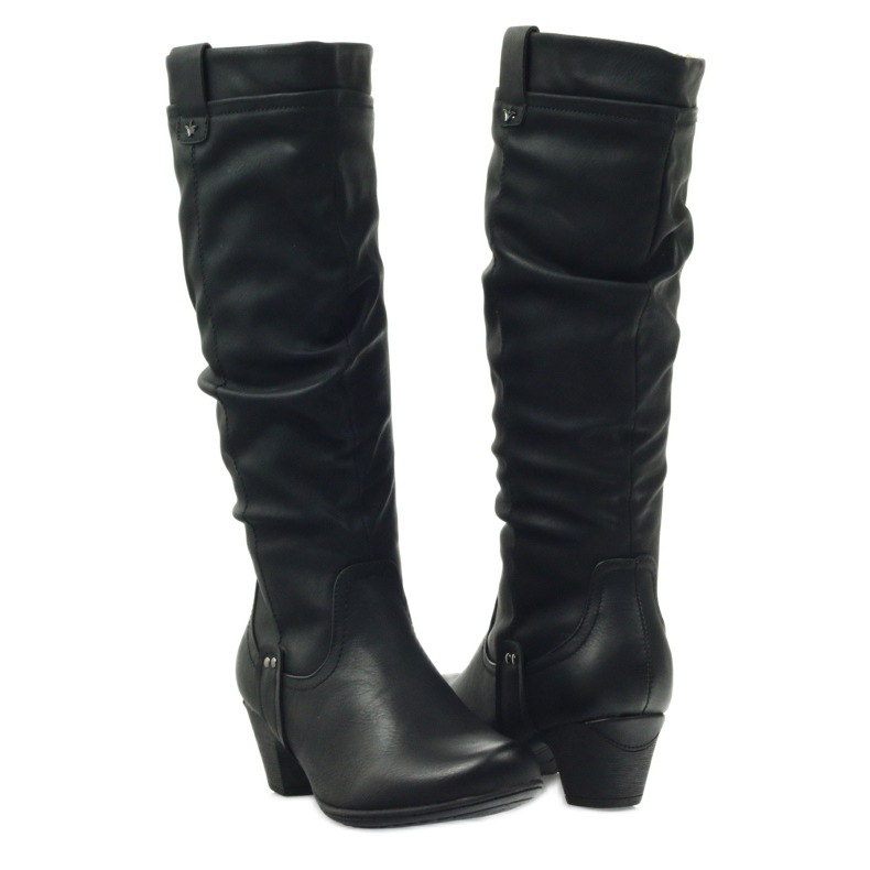 Bottines noires, Aloeloe super confortables le noir 4 Bottines noires, Aloeloe super confortables le noir 4