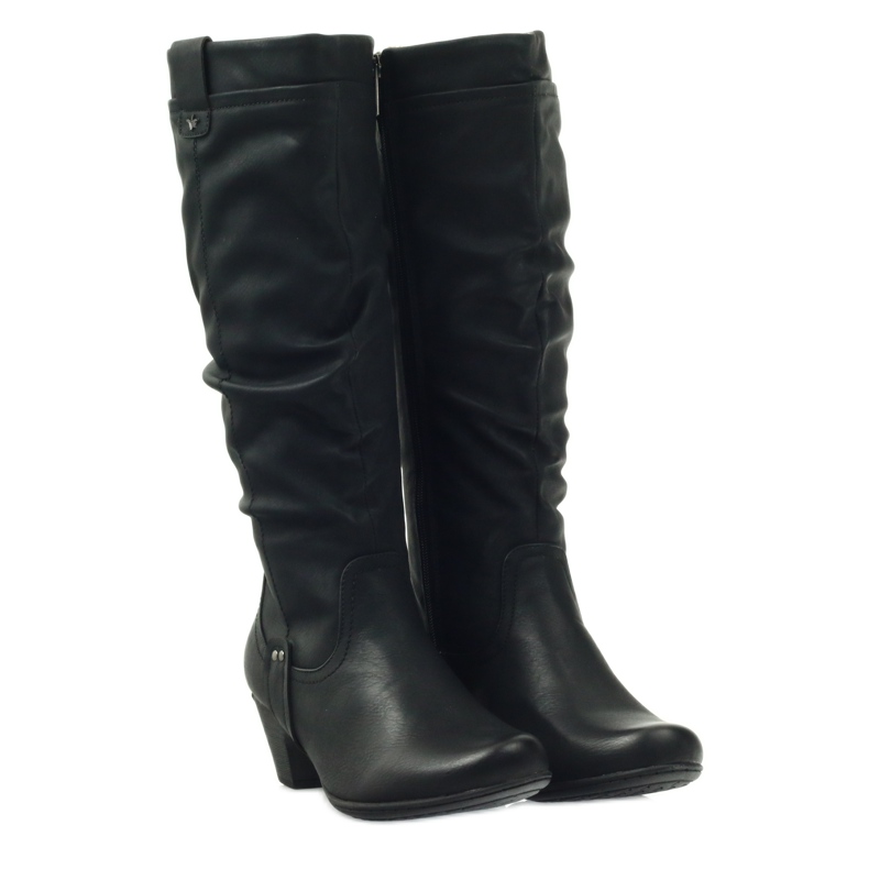 Bottines noires, Aloeloe super confortables le noir 3 Bottines noires, Aloeloe super confortables le noir 3