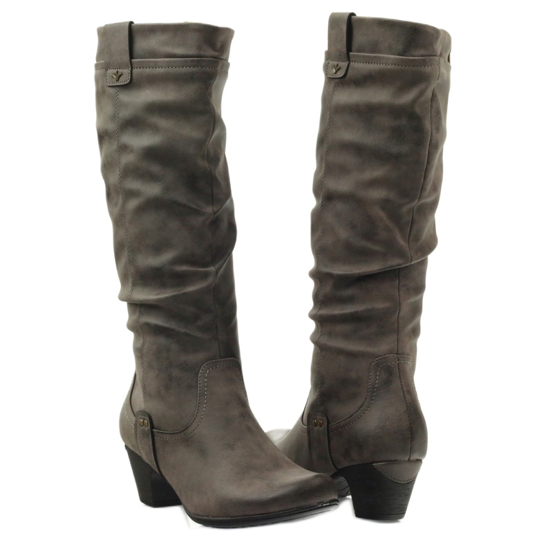 Boots ombre super confortables Aloeloe beige 4