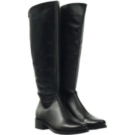Bottes longues noires Edeo 2206 le noir 3 Bottes longues noires Edeo 2206 le noir 3