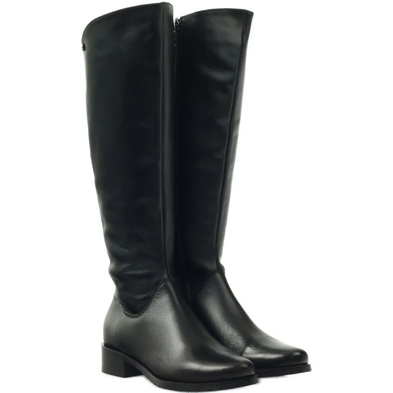 Bottes longues noires Edeo 2206 le noir 3 Bottes longues noires Edeo 2206 le noir 3