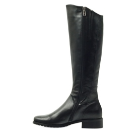 Bottes longues noires Edeo 2206 le noir 2 Bottes longues noires Edeo 2206 le noir 2