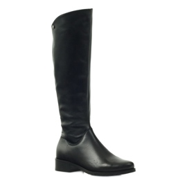 Bottes longues noires Edeo 2206 le noir 1 Bottes longues noires Edeo 2206 le noir 1