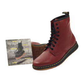 Dr. Martens Newton Rouge Cerise multicolore 5