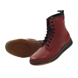 Dr. Martens Newton Rouge Cerise multicolore 4
