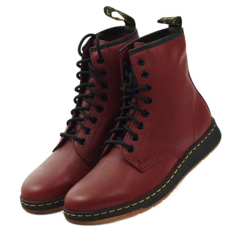 Dr. Martens Newton Rouge Cerise multicolore 3