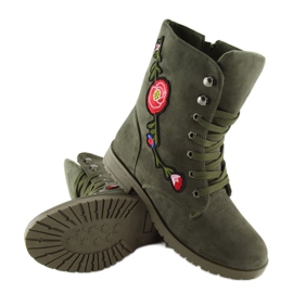 Ouvriers avec broderie AB-9 Army Green vert 3