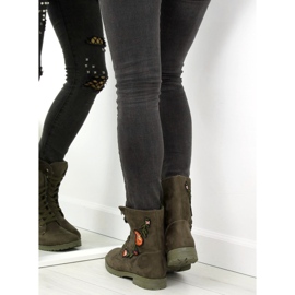Ouvriers avec broderie AB-9 Army Green vert 5