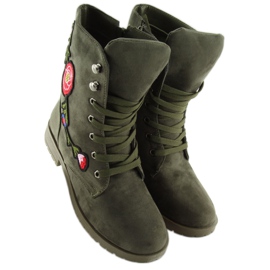 Ouvriers avec broderie AB-9 Army Green vert 6
