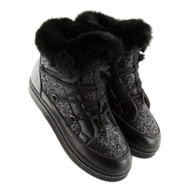 Bottes de neige AX05 lune noires le noir 5