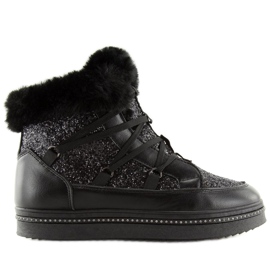 Bottes de neige AX05 lune noires le noir 4