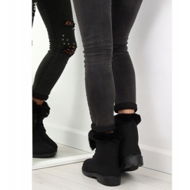 Bottes en bois isolées noires BL137P Noir le noir 6