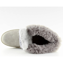 Bottes en bois, isolées gris BL137P Gris 1