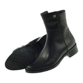 Bottes hautes noires Arka 7330 avec fermeture éclair 4
