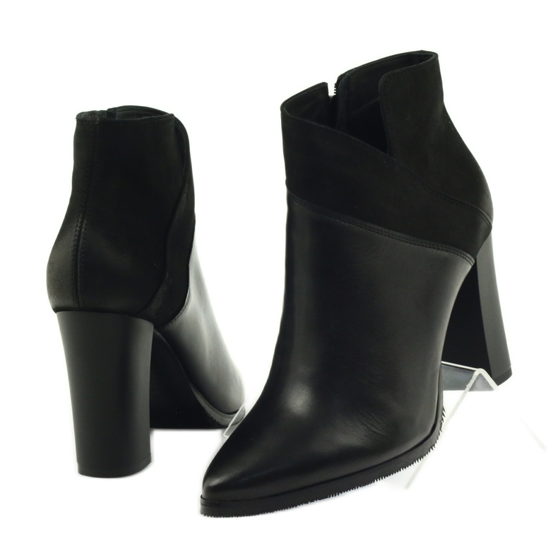Bottines Espinto 139 noires sur le montant le noir 4 Bottines Espinto 139 noires sur le montant le noir 4