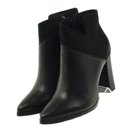 Bottines Espinto 139 noires sur le montant le noir 3 Bottines Espinto 139 noires sur le montant le noir 3