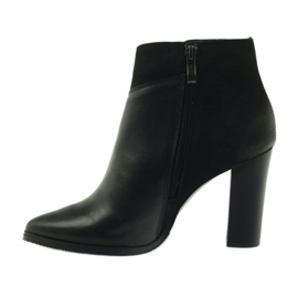 Bottines Espinto 139 noires sur le montant le noir 2 Bottines Espinto 139 noires sur le montant le noir 2