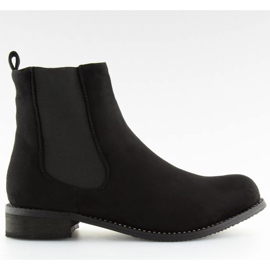 Bottines Chelsea noires pour femme NS025P Noir le noir 1
