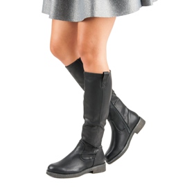 Super Me Bottes décontractées pour femmes le noir 1