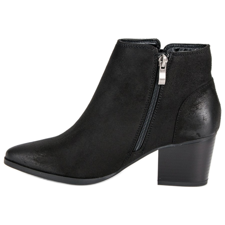 Bobo Bottines noires à talons 1