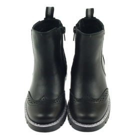 Bottes noires Ren But 3313 isolées 3