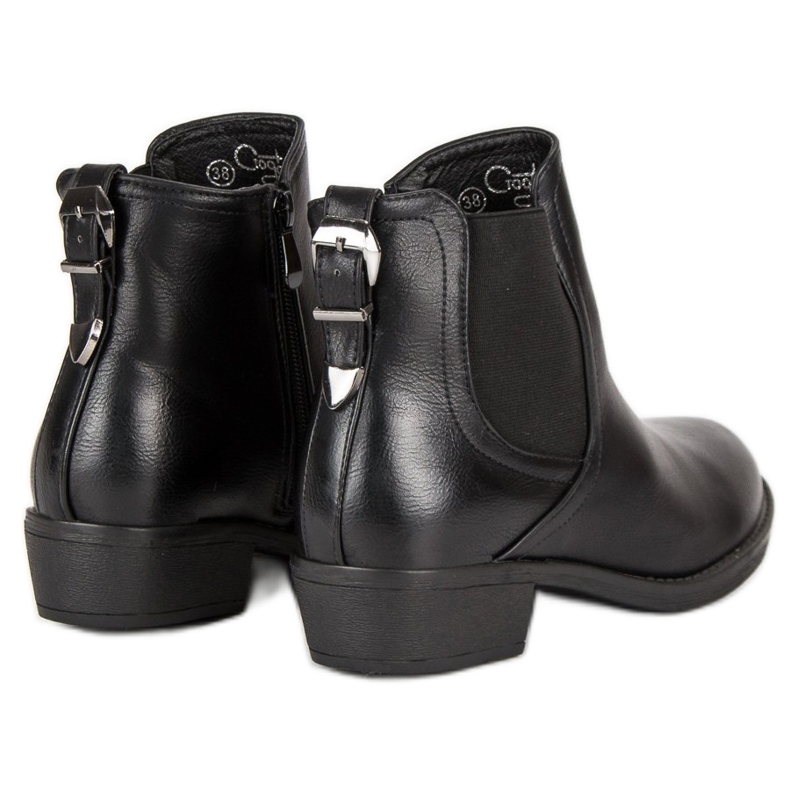 Groto Gogo Bottes classiques noires 1