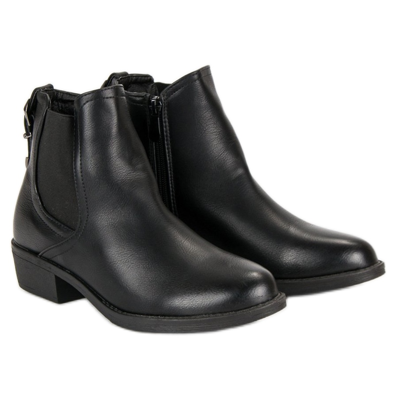 Groto Gogo Bottes classiques noires 2