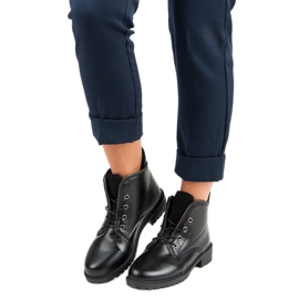 Balada Bottes nouées noires le noir 2