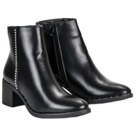 Seastar Bottines classiques à talons hauts le noir 5